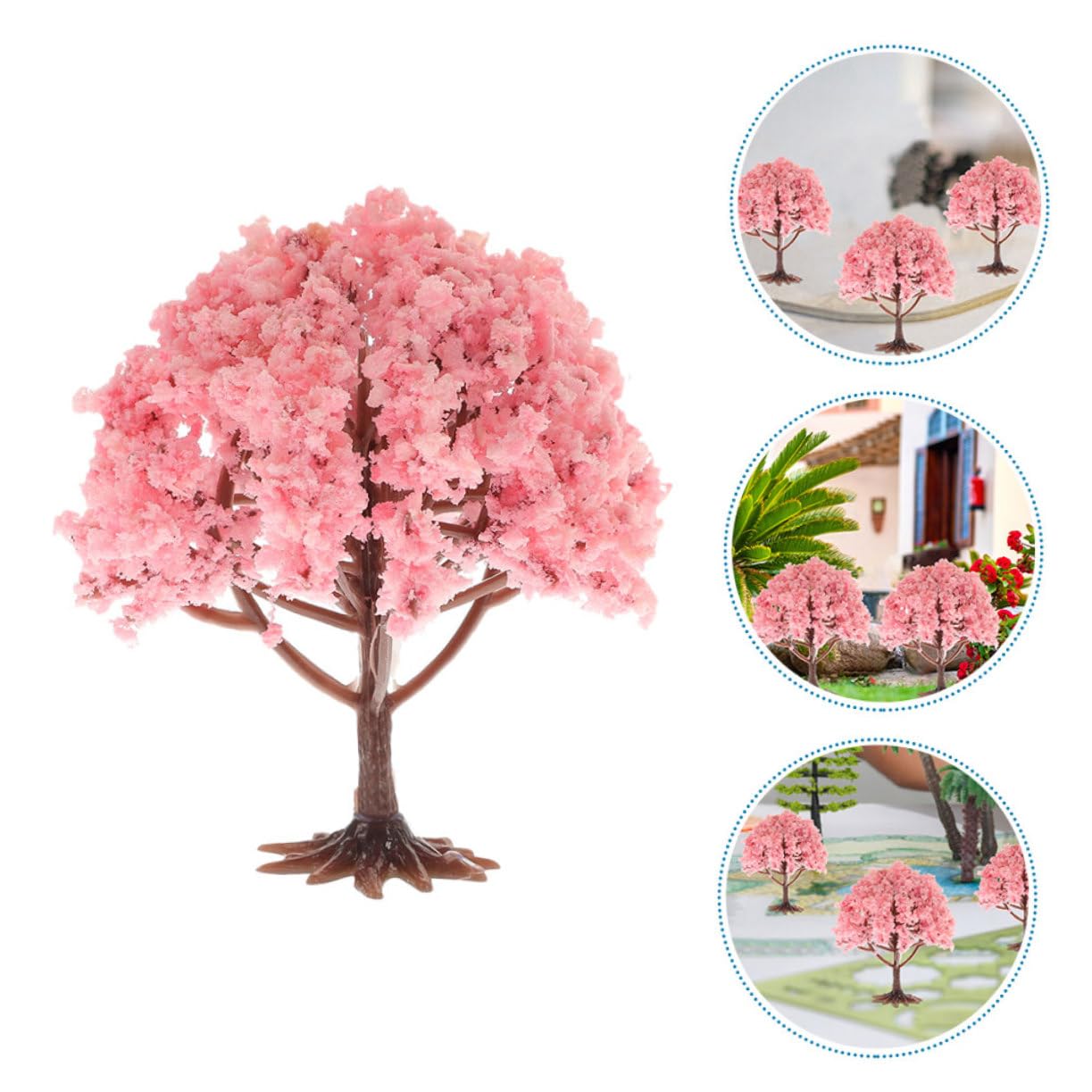 ifundom 5 Set Miniaturizzati Per Decorazione Per Treni E Accessori Diy Per E Scene Realistiche 10 Pezzi*5