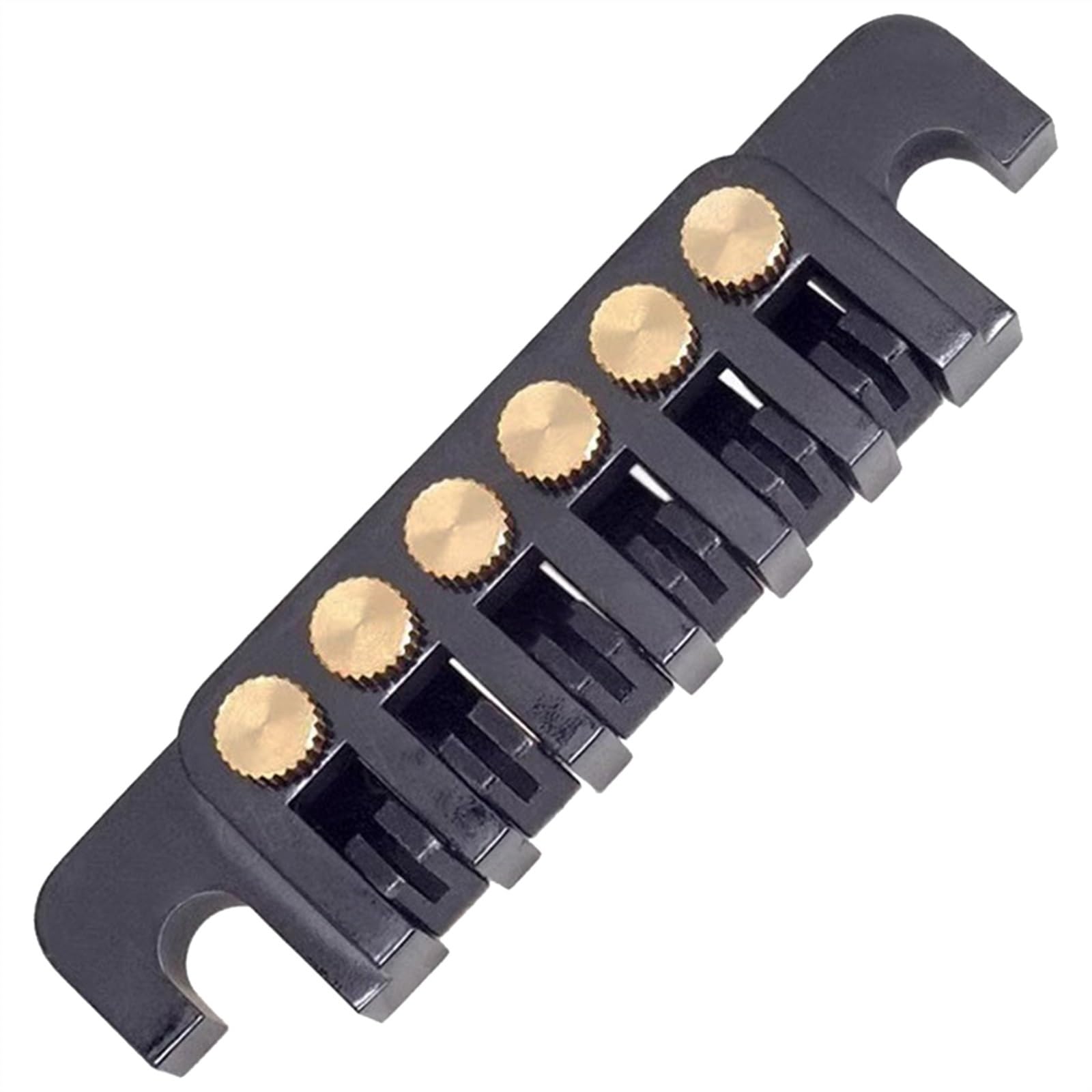 Gitara Mostkowa Końcówka Stop Bar Lock Końcówka Combo 6-strunowa Gitara Elektryczna(Black)