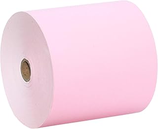 TERMICPAL 48 Rollos 80x80 Papel Térmico Colores Rosa