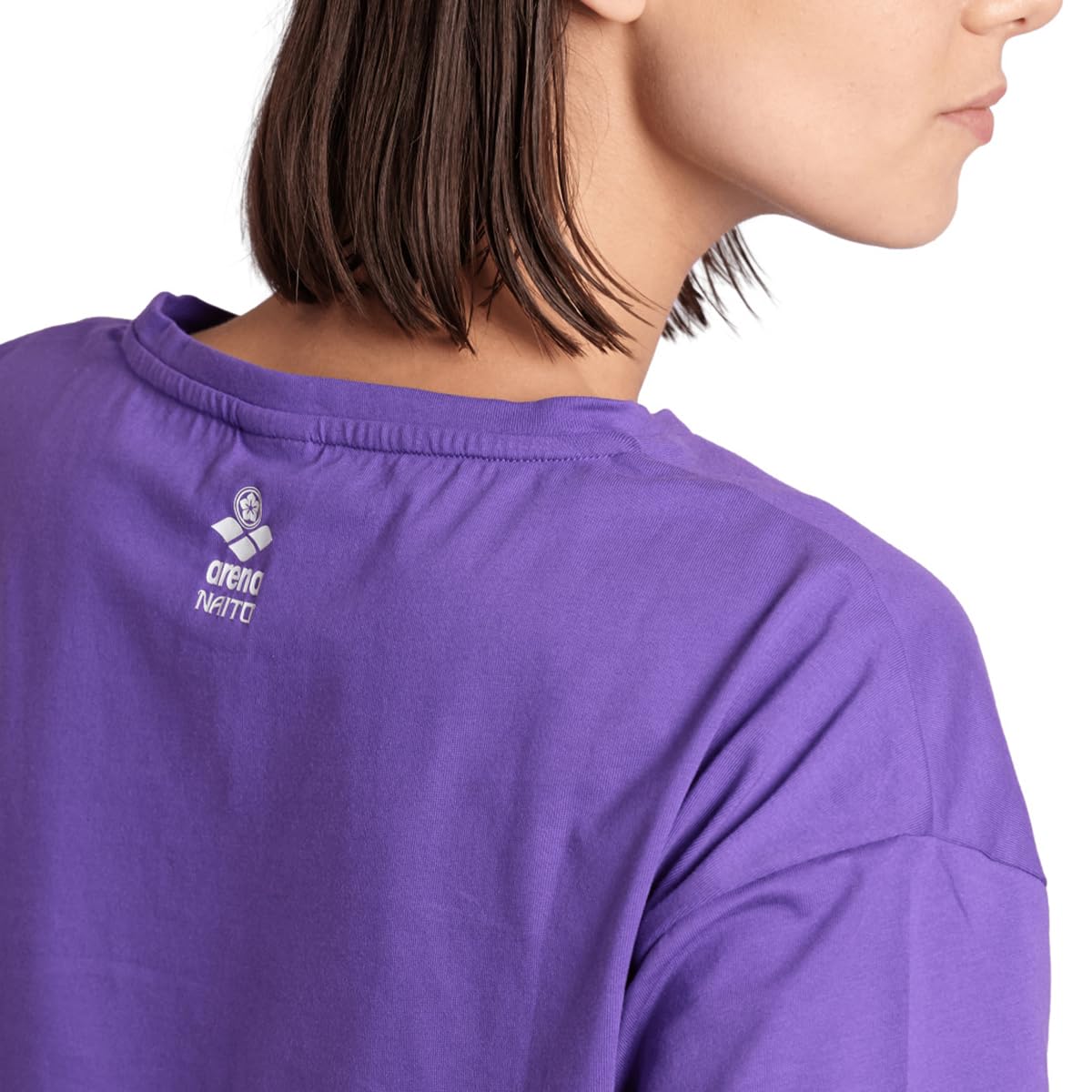 Arena Women's Arena Fun Planet Crop Tee T-Shirt Femme (Lot de 1)
