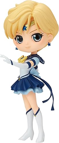 Banpresto - Pretty Guardian Sailor Moon Cosmos La película - Eternal Sailor Urano (ver A), Figura de Bandai Spirits Q Posket