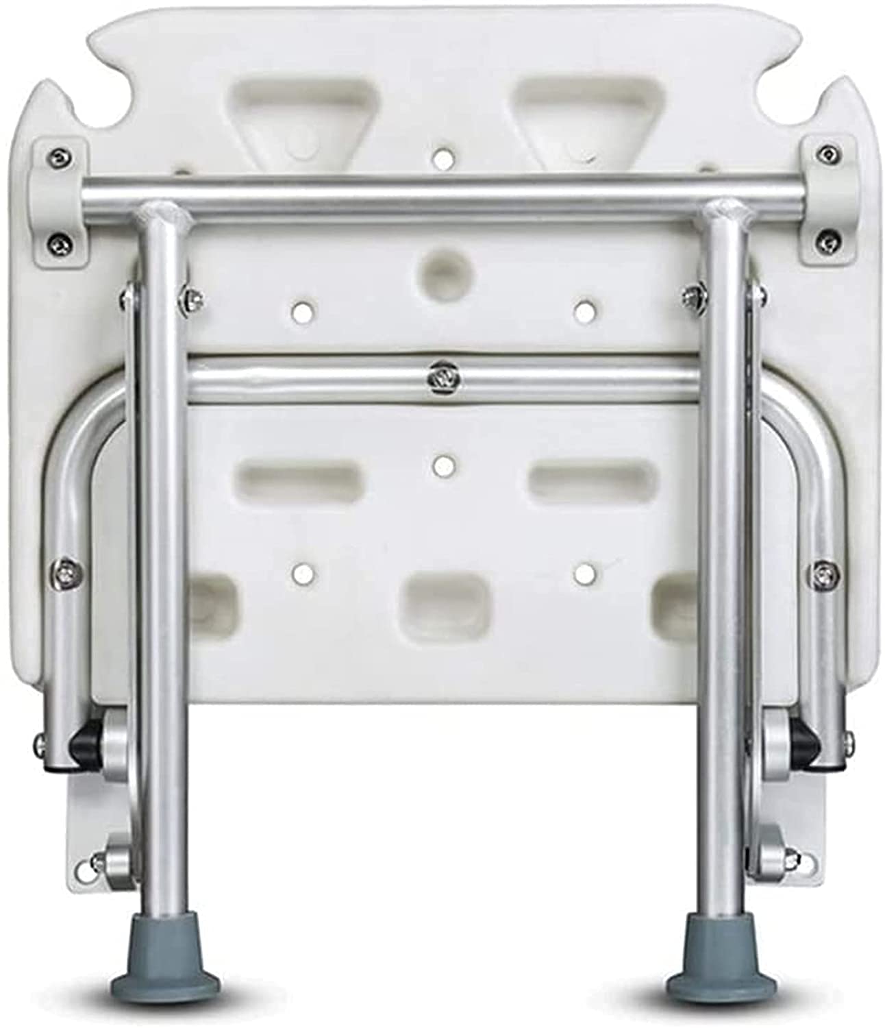 Asientos de Ducha y sillas for Personas Mayores, Banco de Ducha Plegable, Silla de baño con Asiento de baño Plegable con Tornillos, Taburete de baño de Pared.