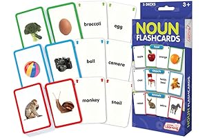 Junior Learning JL214 Noun Picture Flashcards