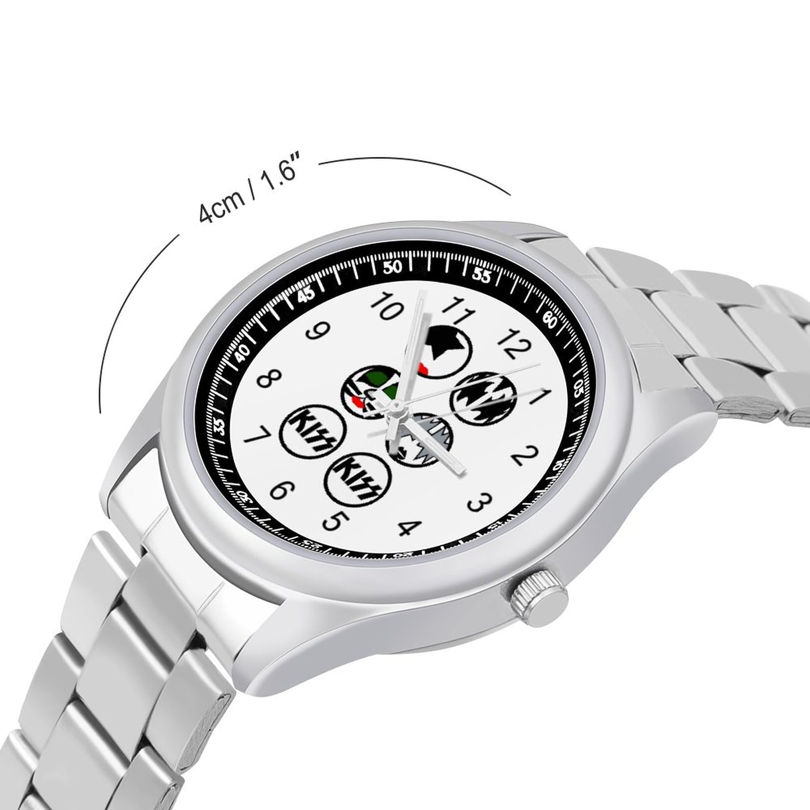 Amazon.co.jp: 腕時計 キッス KISS キス うで時計 クォーツ時計 うでど