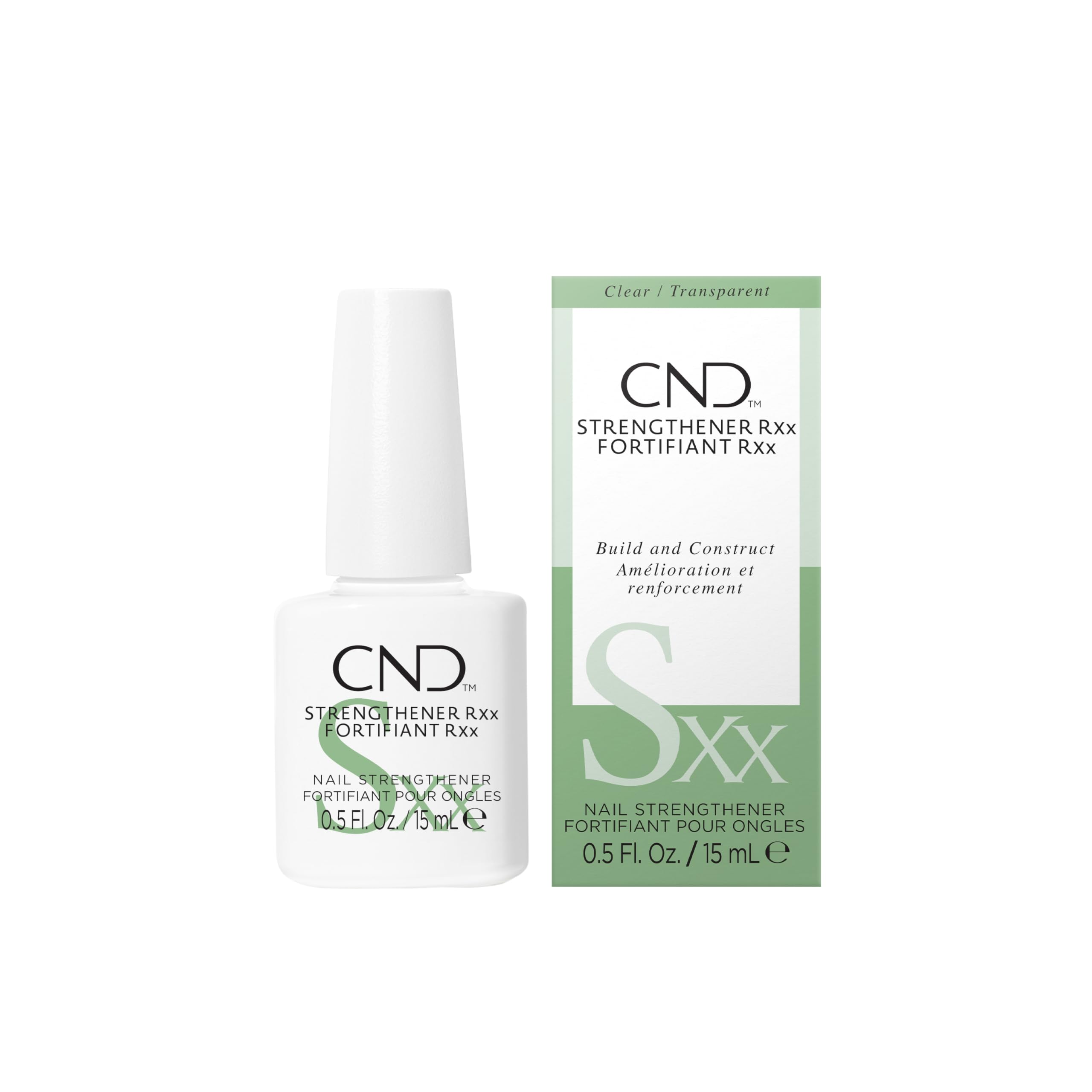 CND STRENGTHENER RXx Nail Strengthener, 0.5 fl oz