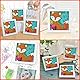AUAUY Diamond Painting Kinder mit Holzrahmen, 5D DIY Diamond Painting Set, Malen Nach Zahlen Diamant Painting Kinder Mädchen Erwachsene, Diamant Painting Bilder Arts Craft für Home Wand Decor (Fuchs)
