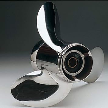 Volvo Penta New OEM Stainless Steel 14.75x17P Propeller, 3-Blade RH, 3862462