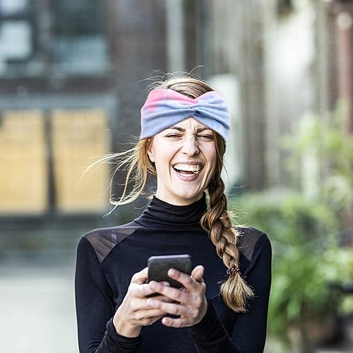 Miniatura 5 de 6 diademas de teñido anudado para mujer, diademas de nudo, diademas turbantes para mujer, diademas de moda para el cabello de mujer, diadema ancha