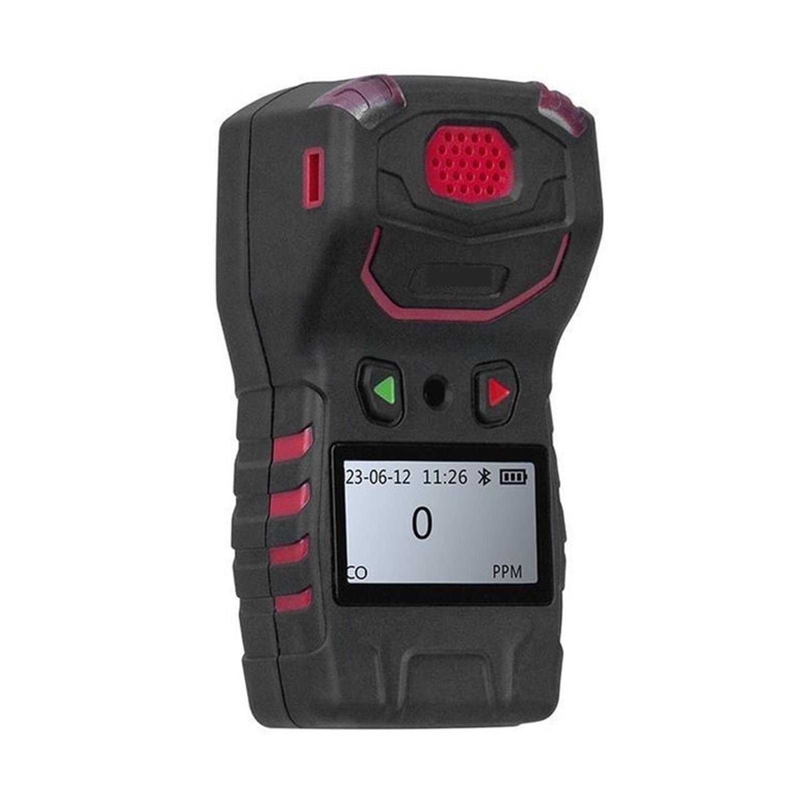 JVDDI Industrial Oxygen Detector High-Sensitivity Sensor Real-Time Monitoring Light Leak Alarm IP66 Protection LCD Display Portable(Medida única de O2 0-30% Vol,0-30% Vol)