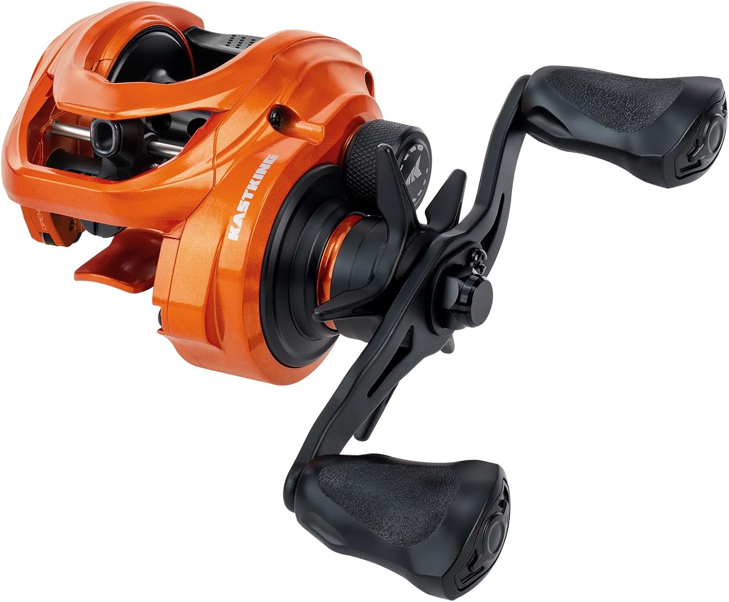 KastKing Lethal Blaze Baitcasting Fishing Reel, 7.3:1 High-Speed Gear Ratio, Low-Profile Baitcaster, Lightweight Glass Fiber-Infused Nylon Frame, Freshwater & Inshore Bass Fishing Reel