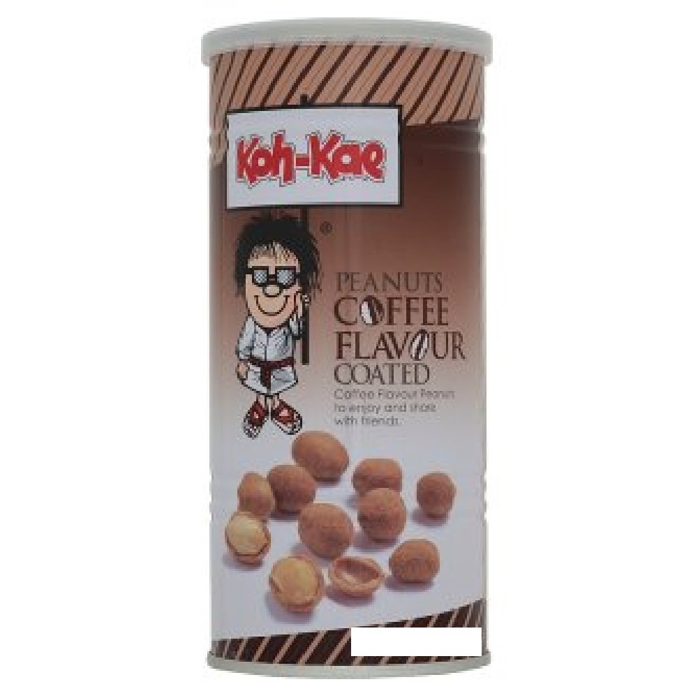 Koh Kae Coated Peanuts 180g NO CAN (Coffee Flavour, 4 Packs)