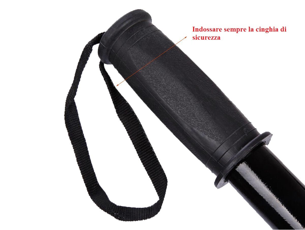 Ducomi Power Molla di resistenza flessibile, manubrio estensori per il seno, strumento per esercizi di fitness per la casa e la palestra, barra Twister uomo e donna - rafforzamento muscolare