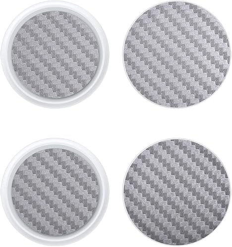 Vista 101 de SopiGuard Adhesivo para Apple AirTag Precision de borde a borde para panel trasero (gris bronce cepillado)