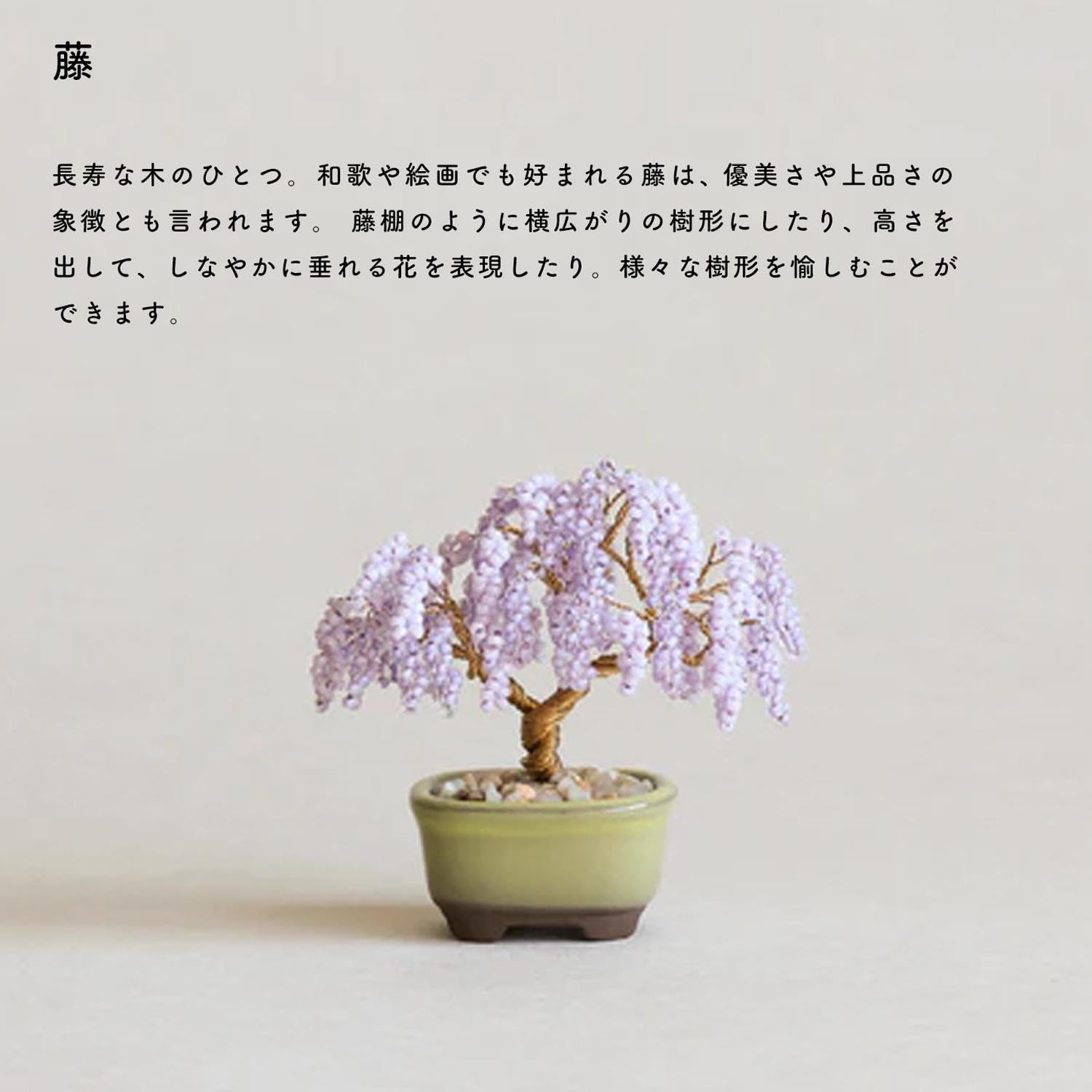 Amazon | MIYUKI (ミユキ) nejitte beaded BONSAI KIT SET ネジッテ