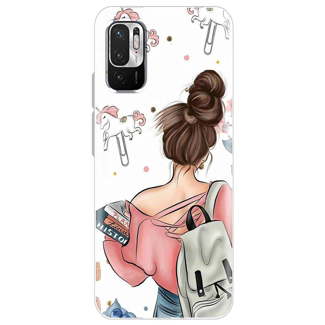 Fashionury Back Cover for Redmi Note 10T 5G Designer | Printed|Transparent |Flexible| Silicon -D093 (B09CKQR6X3) Amazon Price History, Amazon Price Tracker