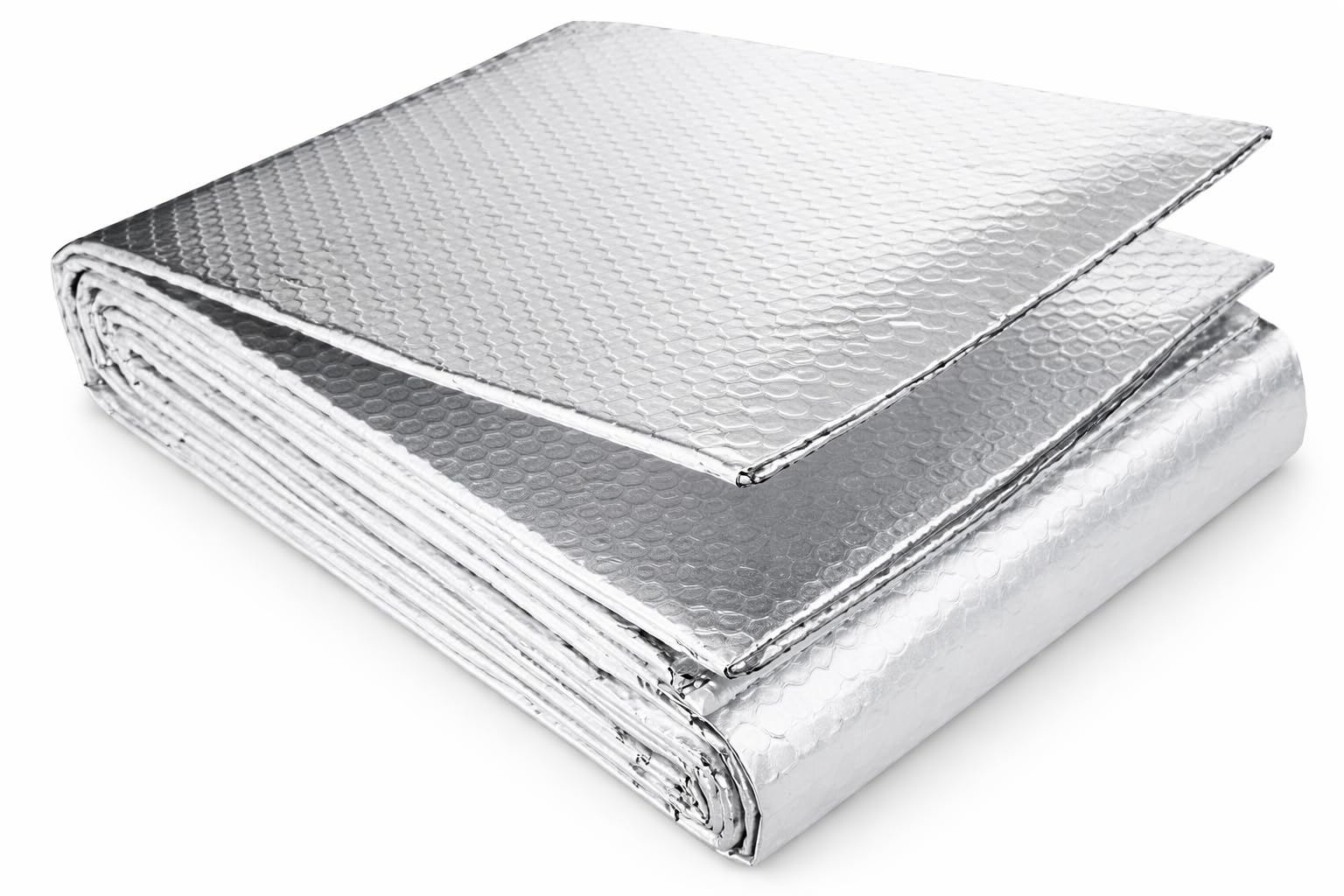 Marco Paul Interiors 5M X 60Cm Marco Paul Radiator Reflective Foil Insulation Roll Large Heat Reflective Sheet With Adhesive Pads Energy Efficient Radiator Reflector Foil Silver Bubble Wrap Insulation