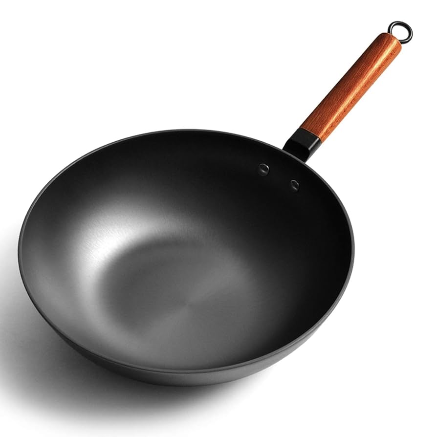 ノンスティック中華鍋 大きめ*6 Amazon｜HexClad ハイブリッド ノンスティック 中華鍋 【26cm