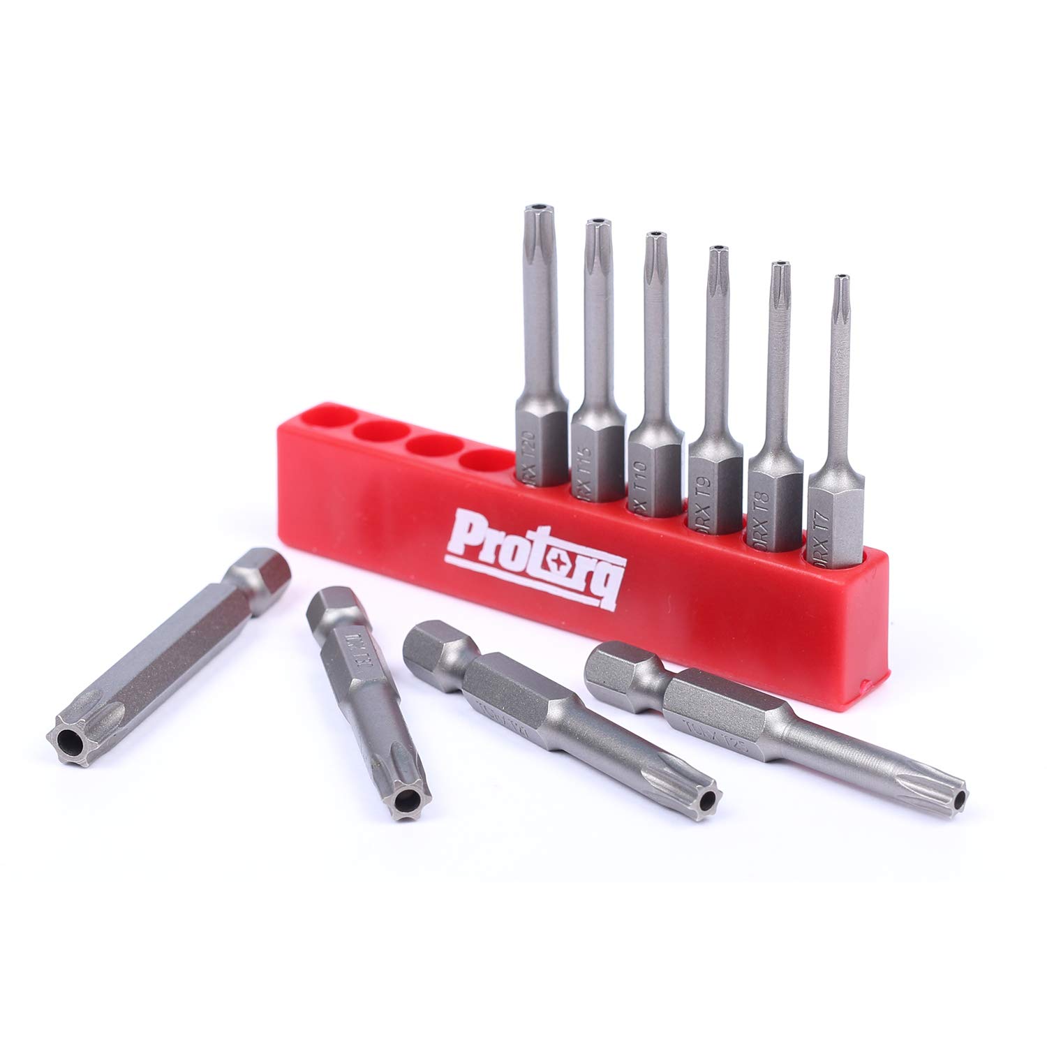 Facoow Juego De Brocas Torx (T5-T40), Juego De 26 Puntas Torx De Seguridad Con Puntas Magnéticas, Juego De Brocas De Estrella A Prueba De Manipulaciones, Acero De Aleación S2, Juego De Brocas