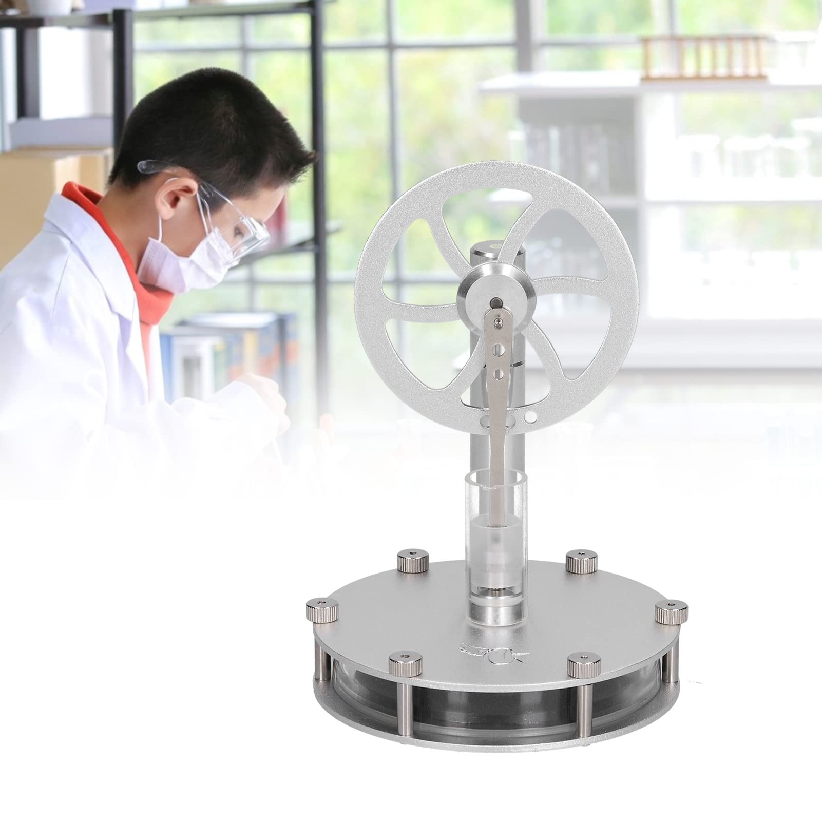 Fdit Modelo de Motor Stirling de Baja Temperatura para Experimentos