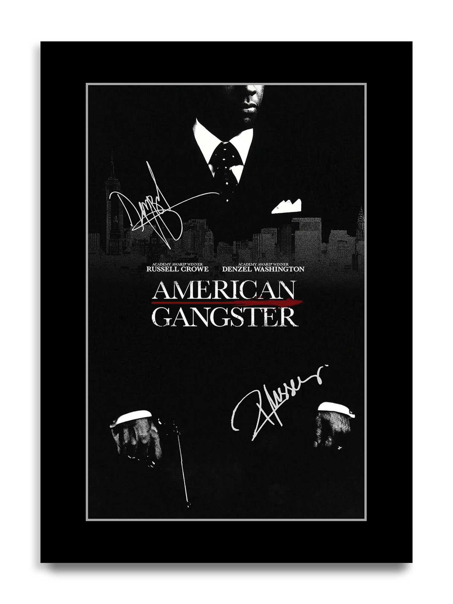 HWC Trading American Gangster Gifts Printed Poster Signed Autograph Picture for Movie Memorabilia Fans (ID-002784) - A4 Print Only