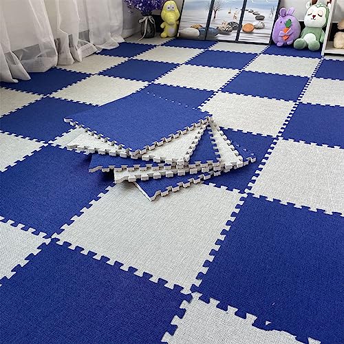 Tapis de sol en mousse pelucheuse pour isoler et protéger les sols froids