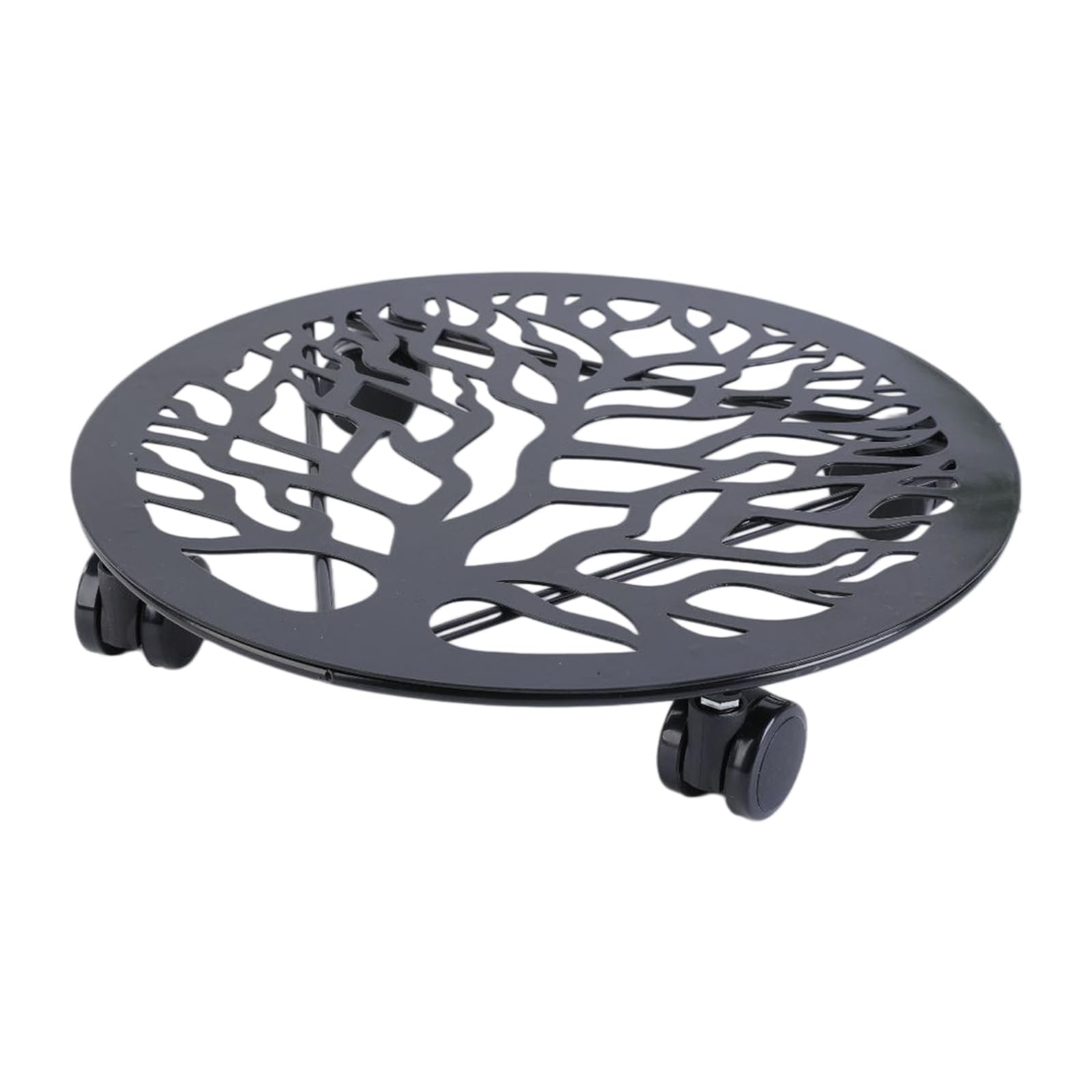 Support robuste avec roue de support pour grand bac à fleurs d'intérieur