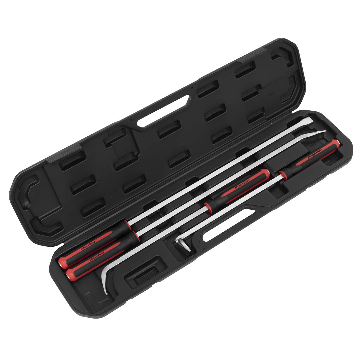 Sealey White Ak9100 Prybar Set 4Pc Heavy-Duty