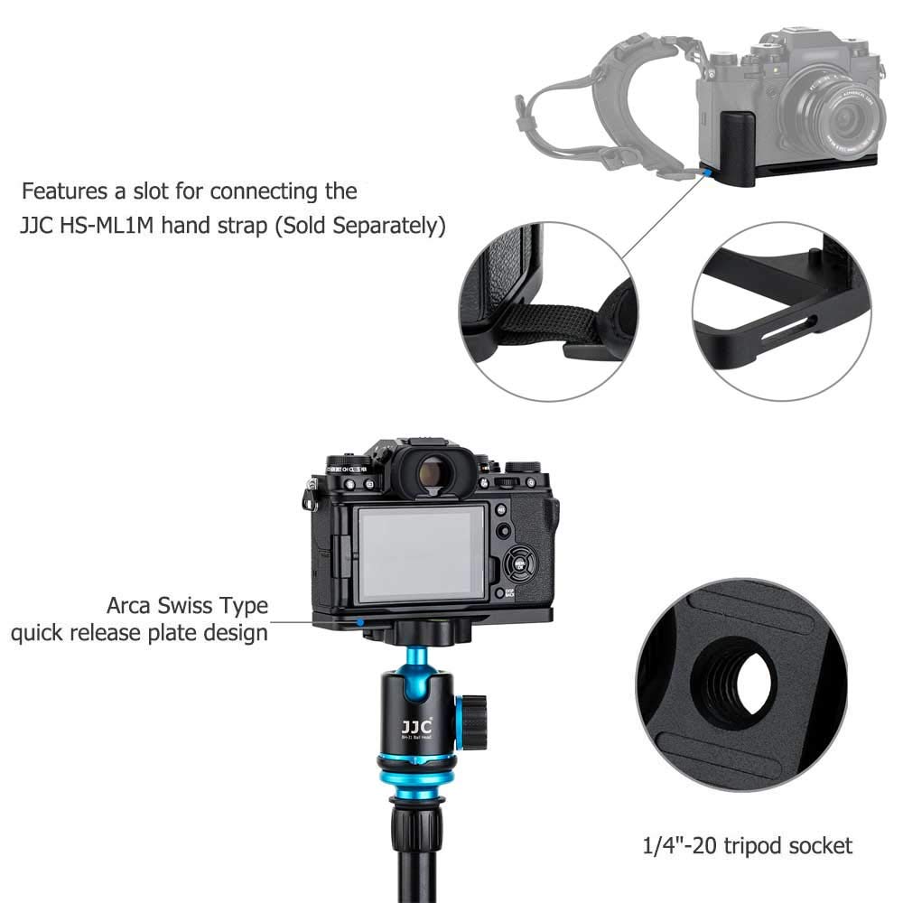 Amazon.com : JJC MHG-XT4 Solid Metal Hand Grip Secure Handle