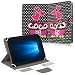 Produktbild Medion Lifetab P10603 P10606 P10602 X10311 P9702 X10302 P10400 P10506 Universal Tablet Tasche mit Ständerfunktion Hülle für Tablet von NAUC Schutztasche Schutzhülle Stand Cover Case, Motiv:Motiv 11