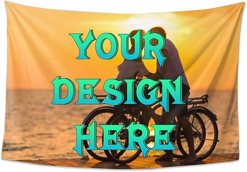 Sonernt Imágenes de carga de tapiz personalizadas, decoración personalizada para el hogar, foto personalizada para colgar en la pared, telón de