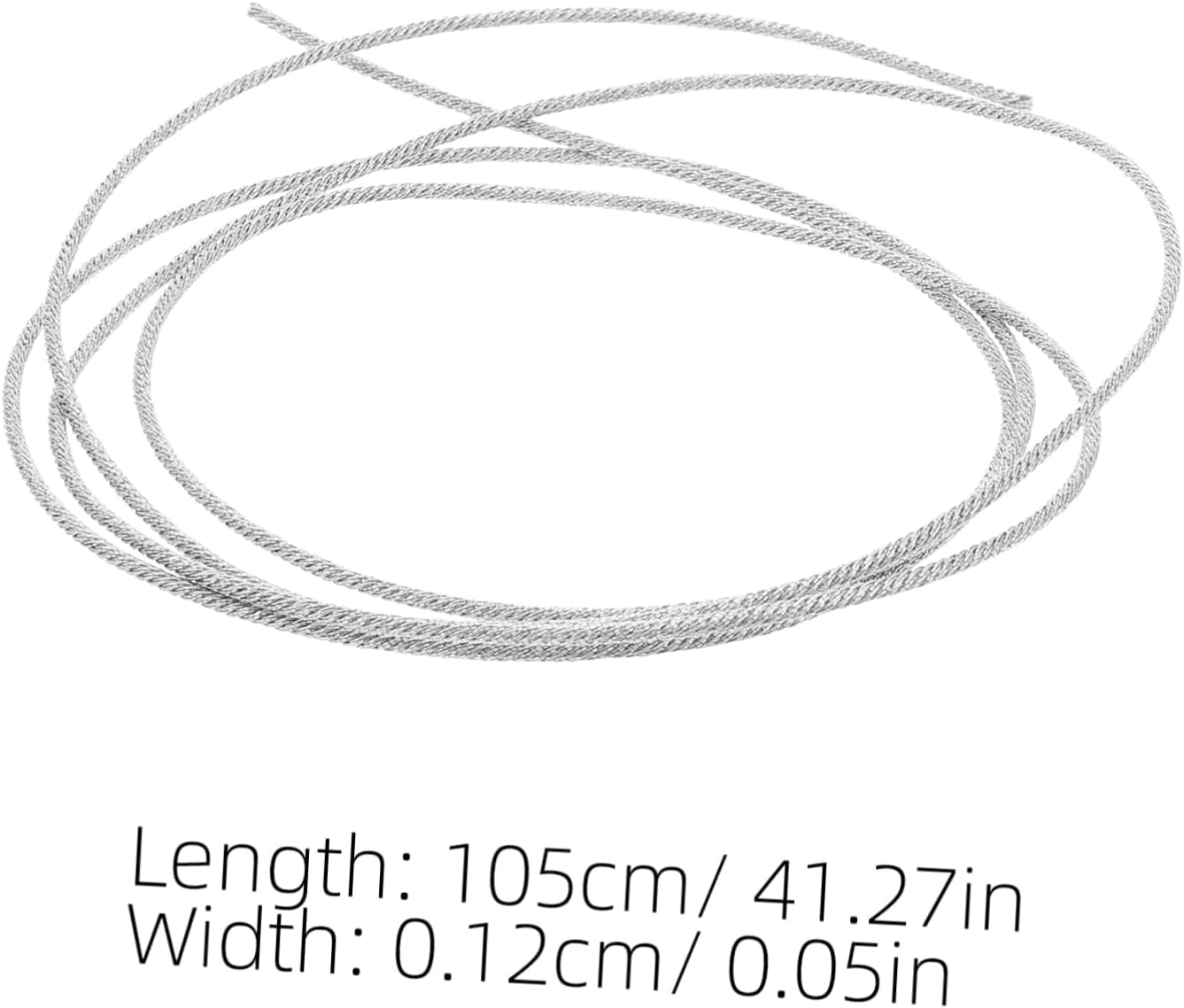 KALLORY 1m Braided Speaker Wire High-Temperature Resistant Copper Cable for Car Audio and Indoor Use Ensures Stable and Sound for Theater and Alarm Systems