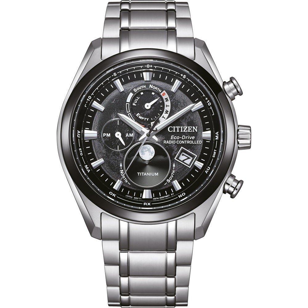 Citizen Men Multi Dial Eco-Drive Watch Tsuki-yomi