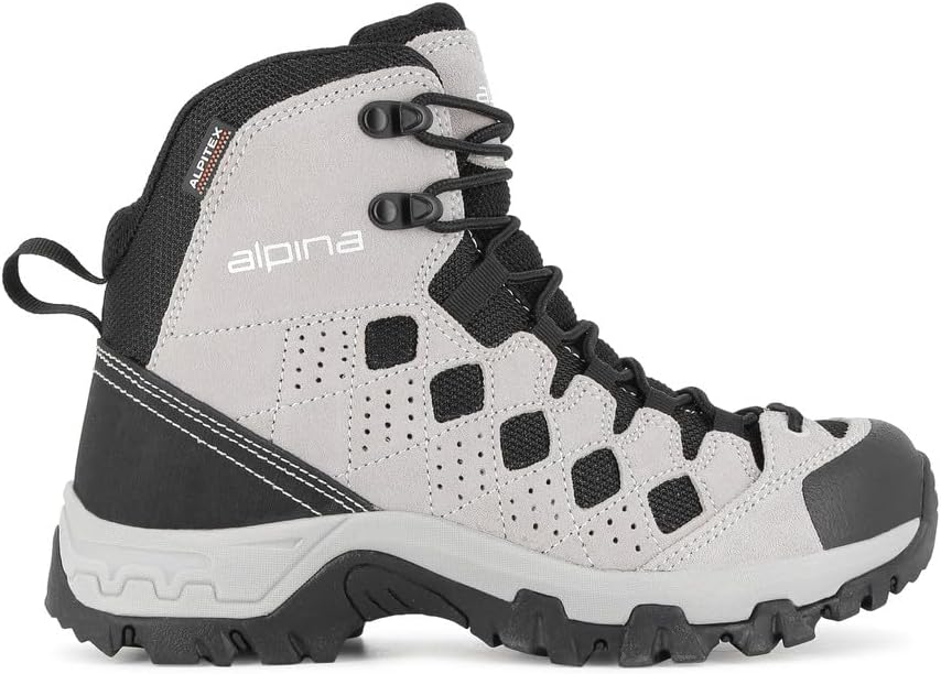 Alpina SIMBIA Women's Hiking Boots Waterproof Slip-Resistant Trekking Breathable with 100% Leather Made in Europe
