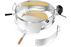 Weber Kettle Pizza Oven Kit with Rotisserie