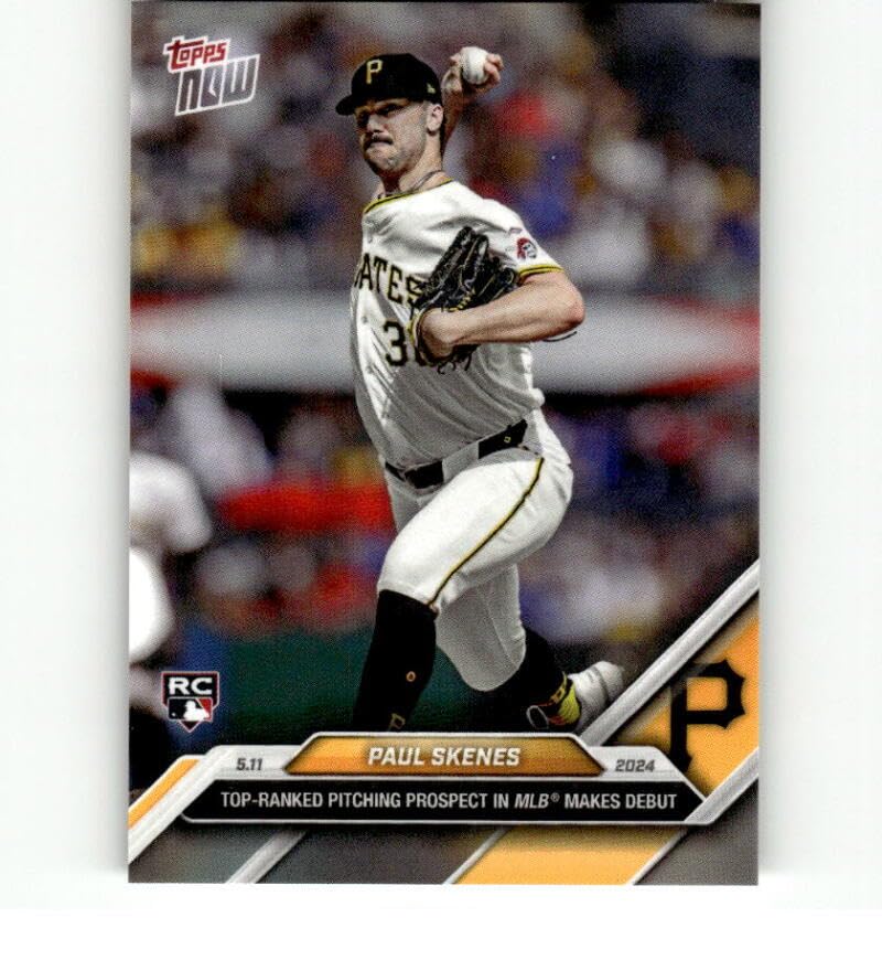 Amazon.com: 2024 Topps NOW #179 Paul Skenes RC Rookie