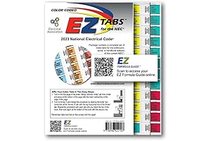 (Color Coded) with EZ Formula Guide for The 2023 National Electrical Code