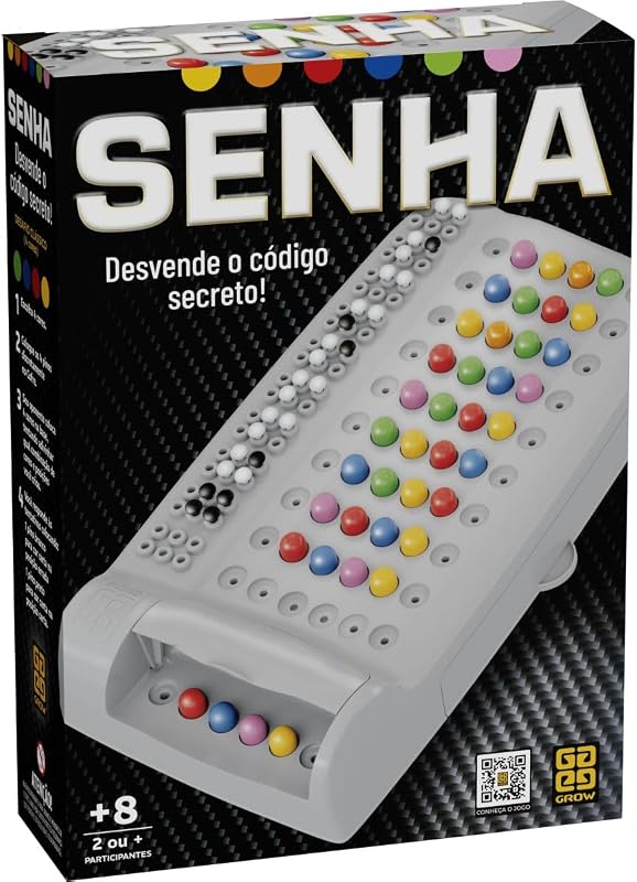 GROW - Jogo Senha - 2 ou mais Jogadores - A partir de 8 anos