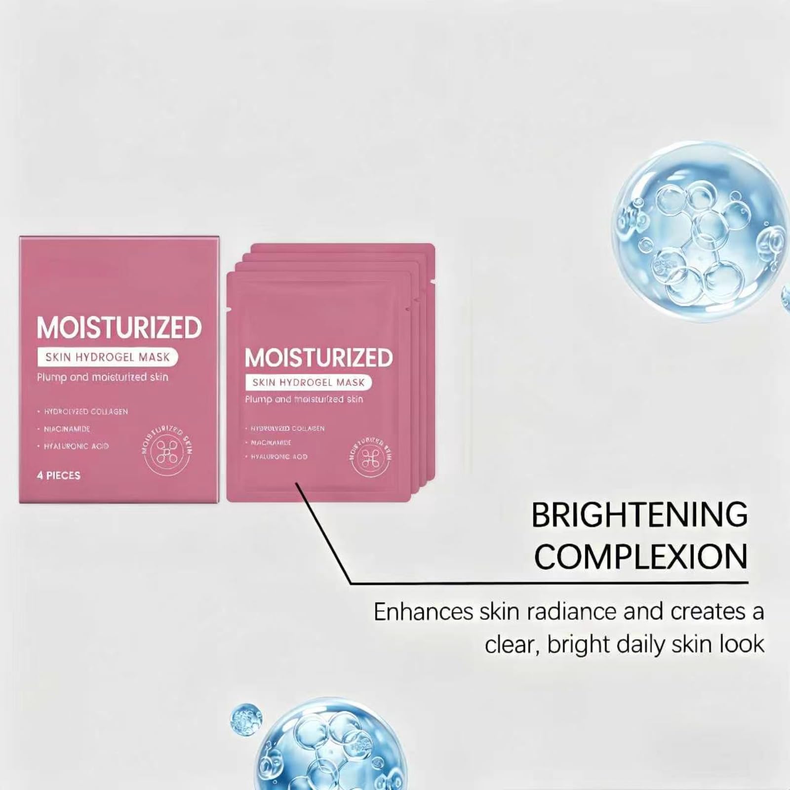 Maschera antietà da donna, maschera al collagene, cura di notte, lifting e rassodante, maschera idratante e lenitiva, maschera da notte idratante intensiva, riduce le rughe, stringe i pori