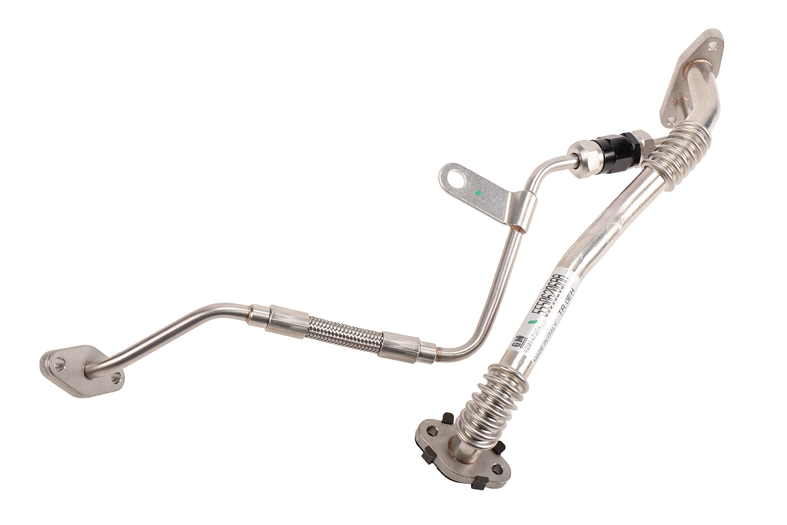 Amazon.com: GM Genuine Parts 55506206 Turbocharger Oil Feed Pipe  