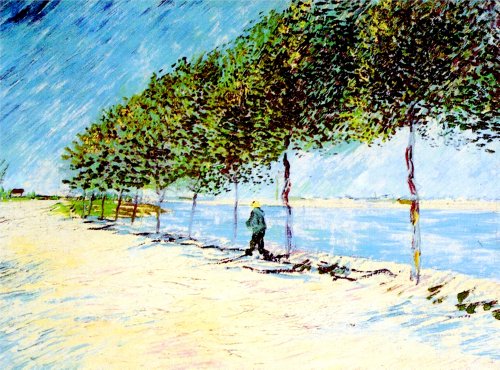 Home Comforts Van Gogh - Walk Along The Banks Of The Seine Near Asnieres...