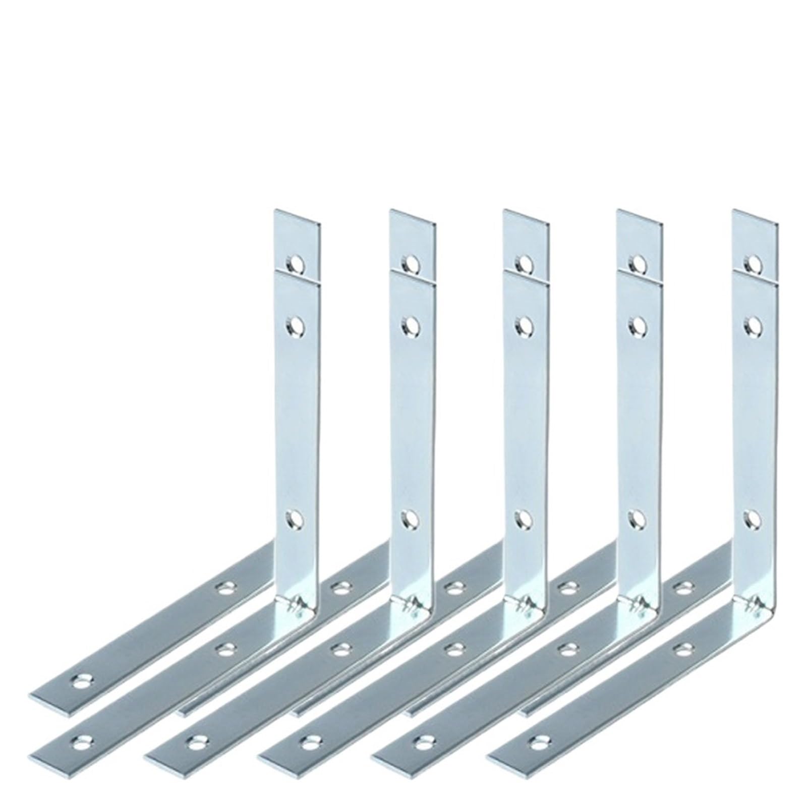 Fhdbekdcldm 10Pcs-60Mm L Brackets, Compatible With Cabinet Bookshelf Table Chair
