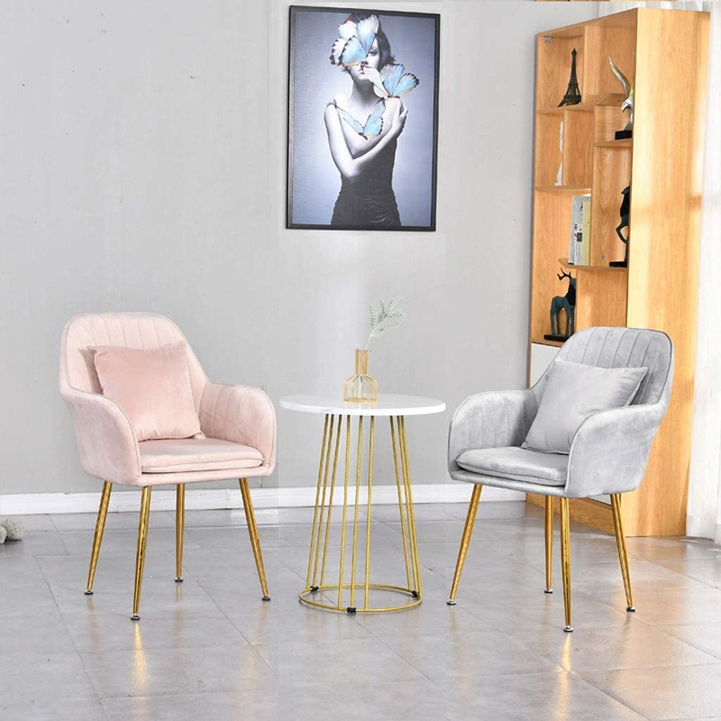 薄紫色 スエード調 アームチェア 薄紫色 スエード調 アームチェア