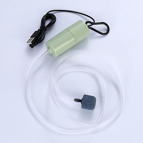 Miniatura 2 de Aquarium Air Pump Lightweight Mini Sturdy Fish Pump Portable for Fish Tank Outdoor Fishing Accessories