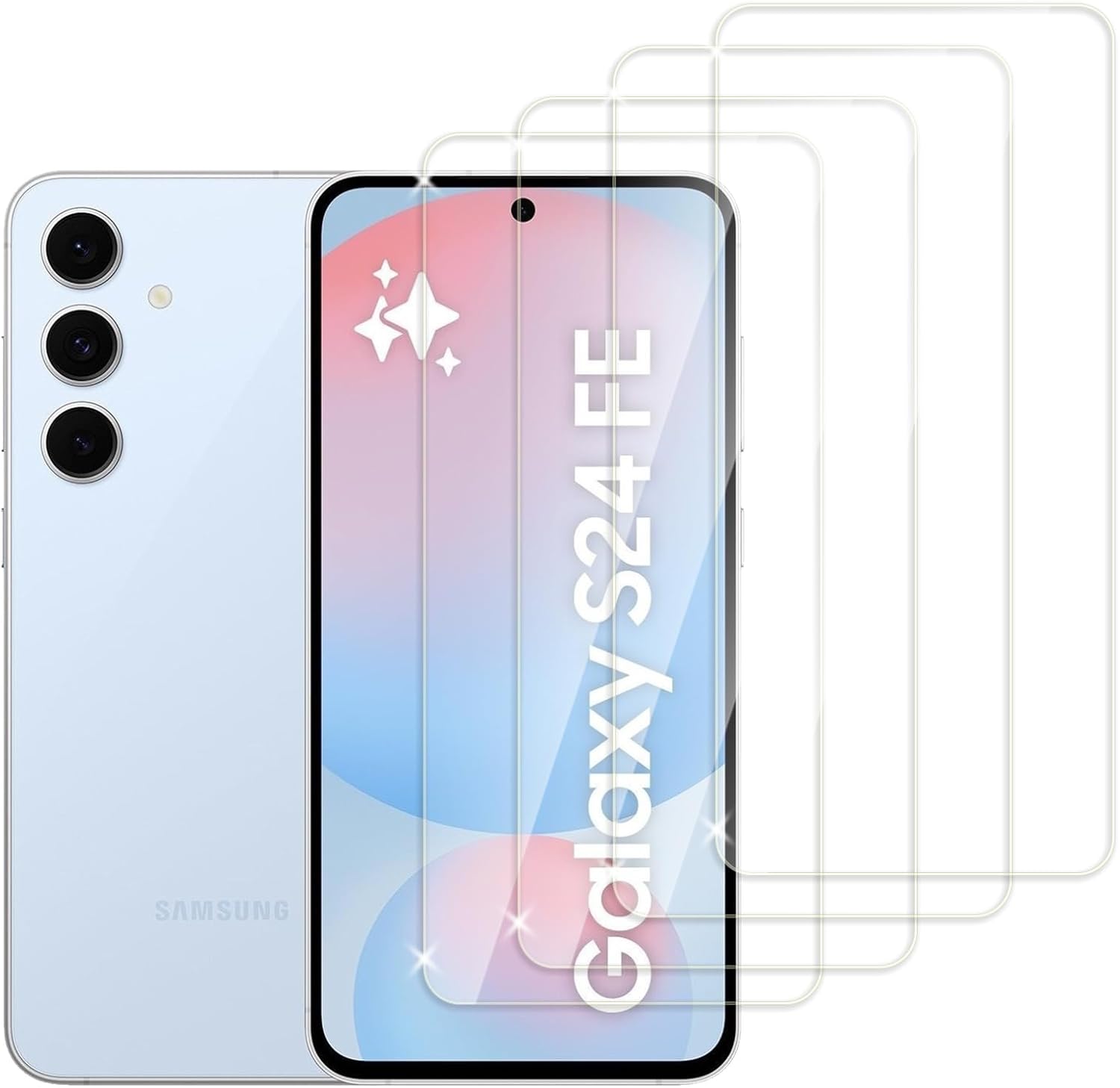 2.5D Tempered Glass Screen Protector for Galaxy S24 FE