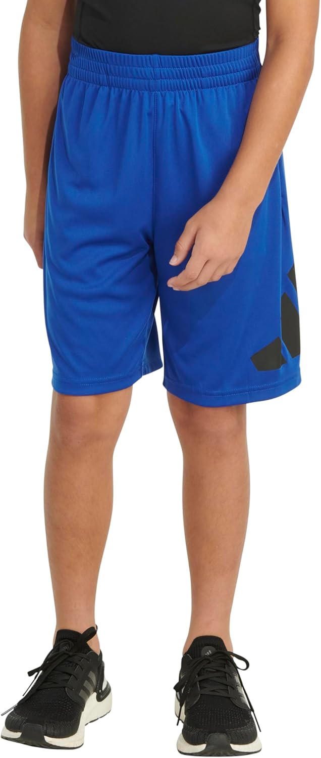 adidas Boys' Elastic Waistband Essential Woven Sportswear Shorts