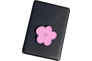 Cute Flower Collapsible Grip Stand - Perfect for Kindle and Smartphones (Pink)