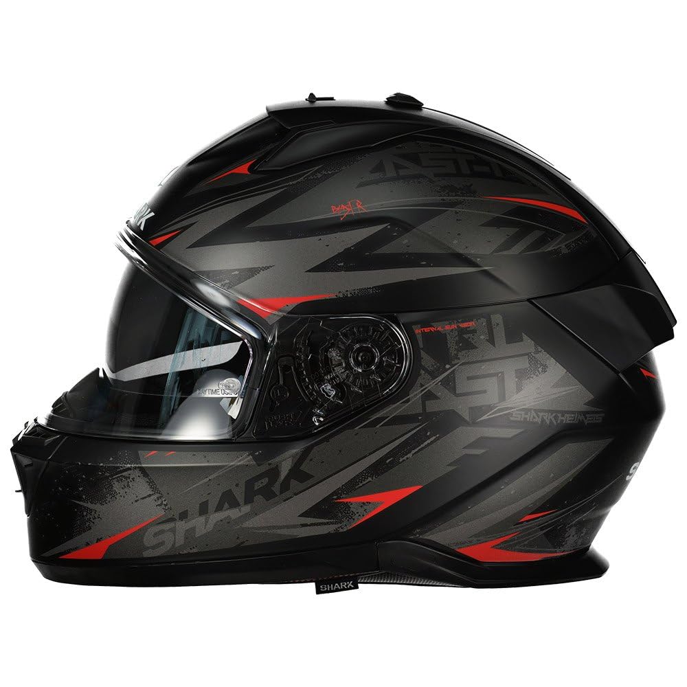 Shark, Casco Moto Integral D-SKWAL 3 Blast-R Matt Black / Grey KAR