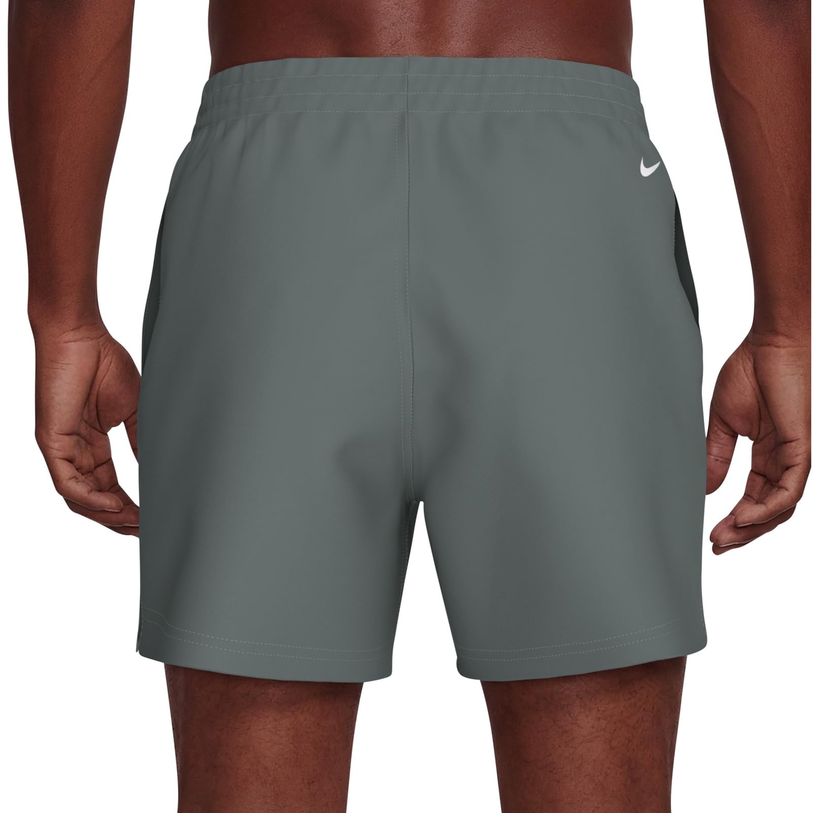 Nike Nike Swim Breaker Swim Logo 5" Volley Short Cool Grey Swim Trunks Unisex - Adulto