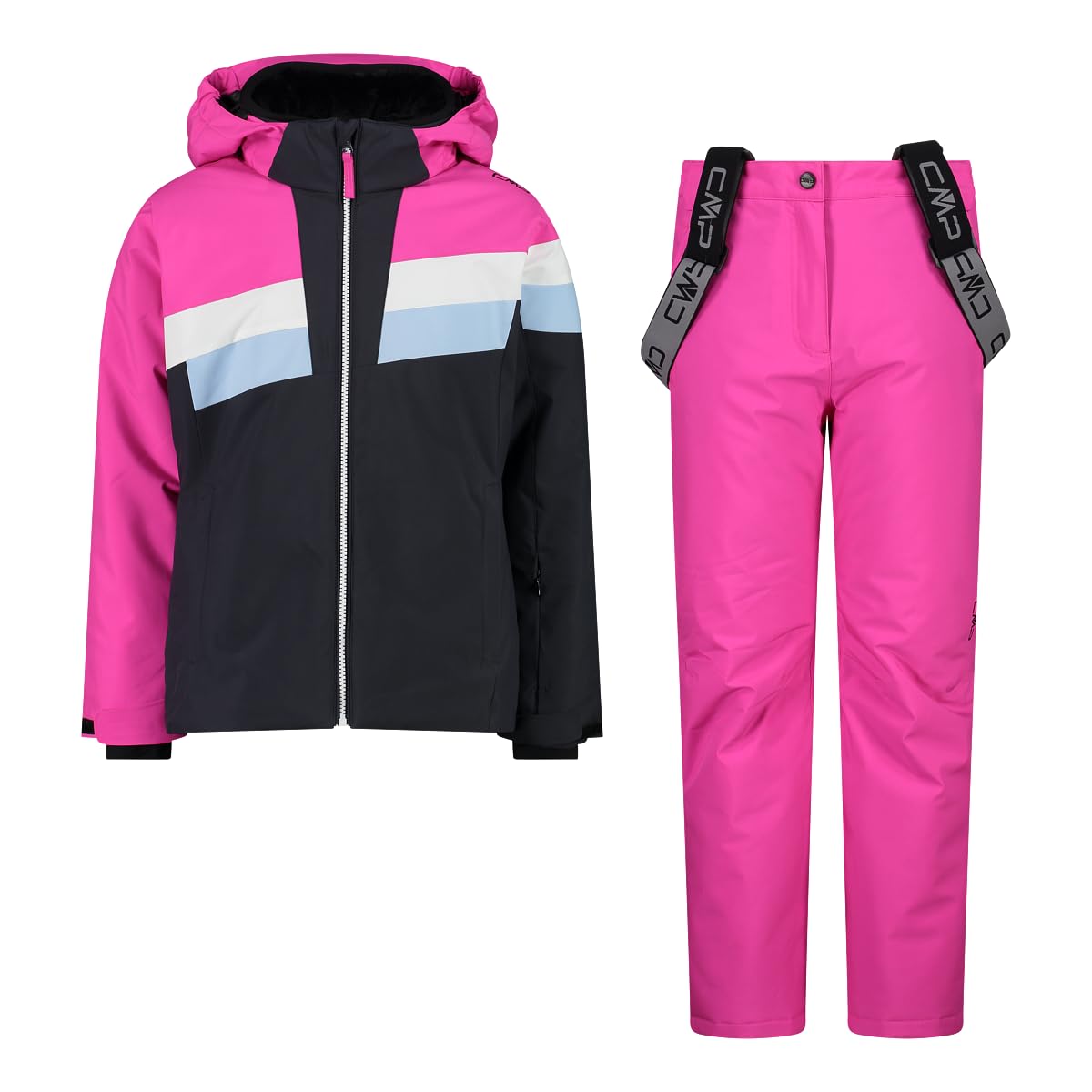 CMP Kid G Set Jacket and Pant Antracite