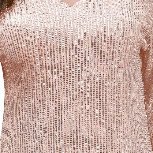 Image of COOAN Wedding Guest Cocktail & Formal Dresses for Women - Lace Sequin Dress